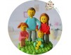 Figurine Tort Familie Lego